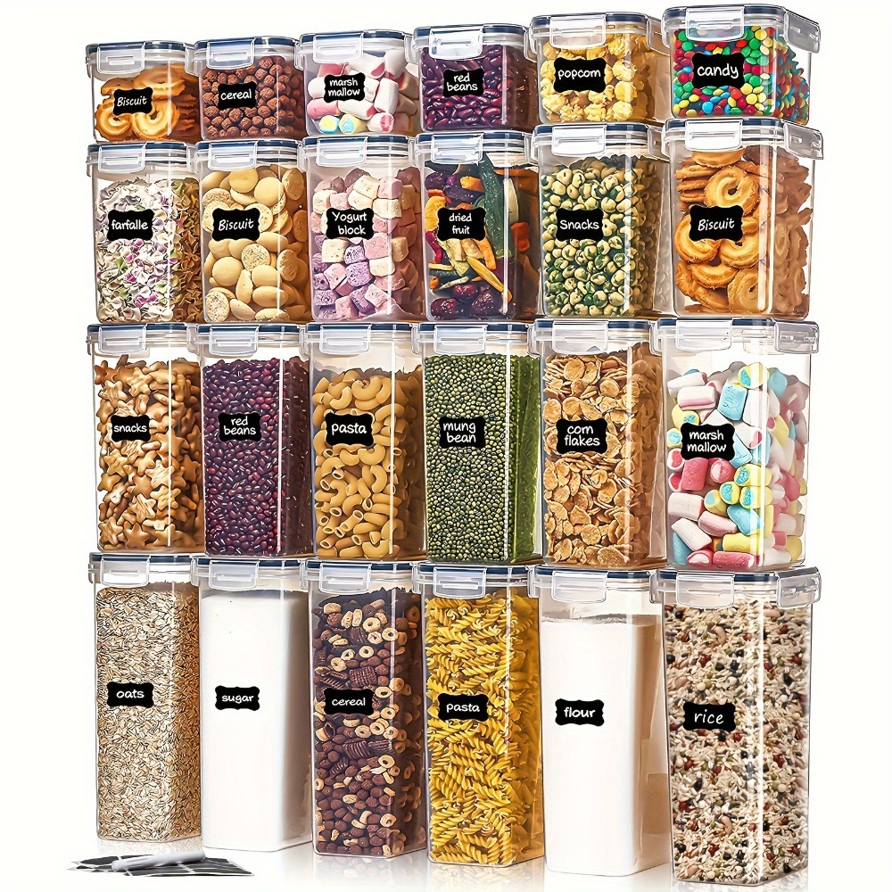 Food Storage For Room - 24 ชิ้น กล่องเก็บอาหาร 12 กล่อง 12