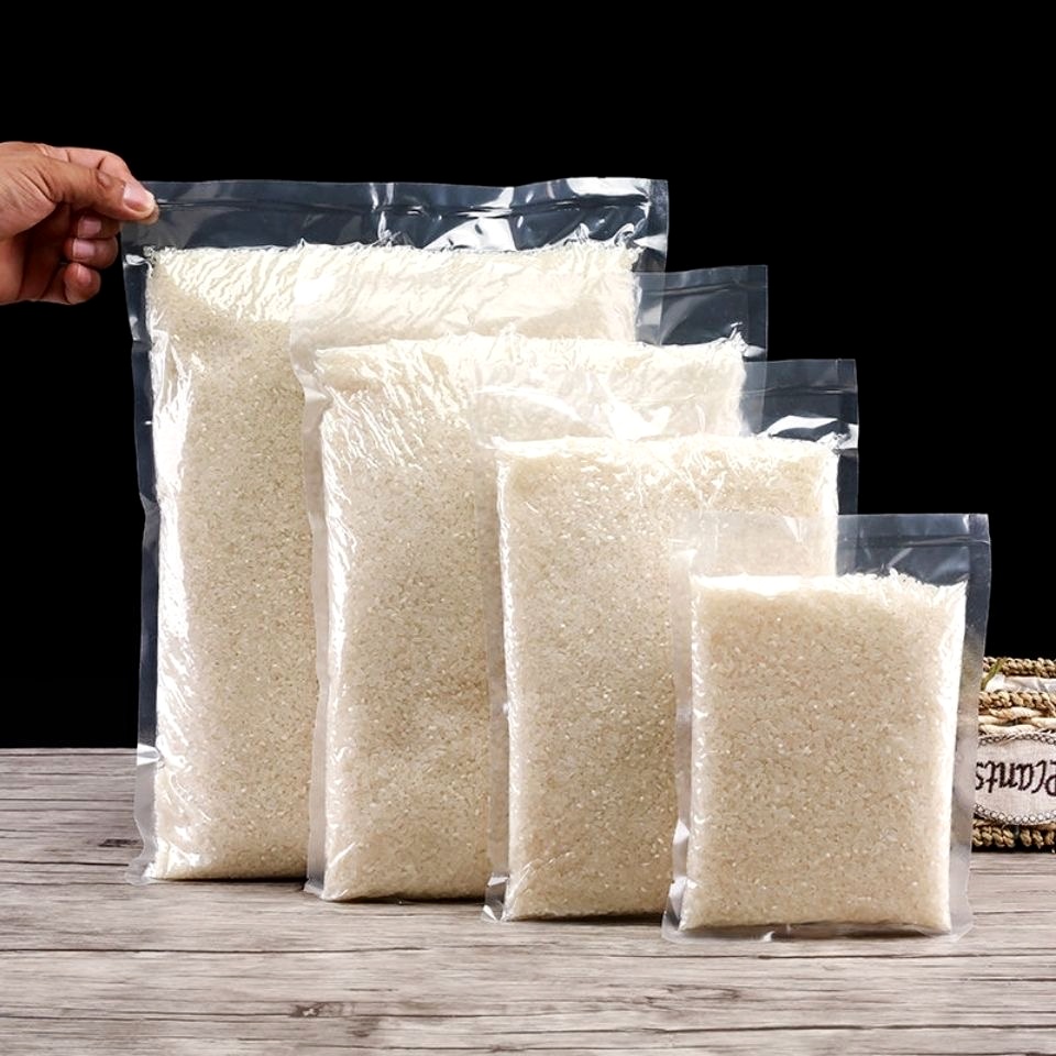 Zebra Food Storage - ถุงซีลสูญญากาศแบบเปิดด้านบนแบบใสและตาข่าย – ถุงเก็บอาหารแบบใช้ซ้ำได้สำหรับการแช่แข็งและการบรรจุภัณฑ์