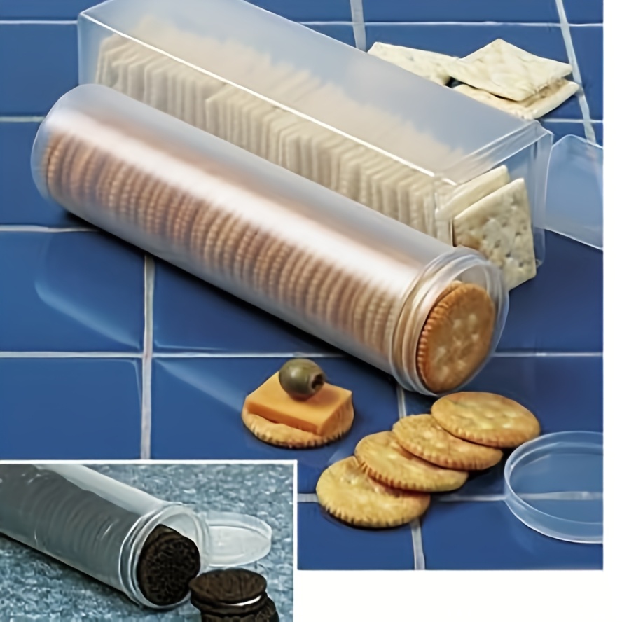 Food Storage For Room - กล่องเก็บอาหารทรงสี่เหลี่ยมใสแบบมีฝาปิด - กล่องจัดระเบียบในครัวแบบพลาสติกนำกลับมาใช้ใหม่ได้สำหรับพาสต้า บิสกิต ขนมขบเคี้ยว