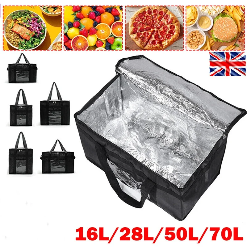 Food Storage In Cooler - 16L-70L ฉนวนความร้อน Tote กระเป๋าขนาดใหญ่ Cooler การจัดส่งซิปความร้อน