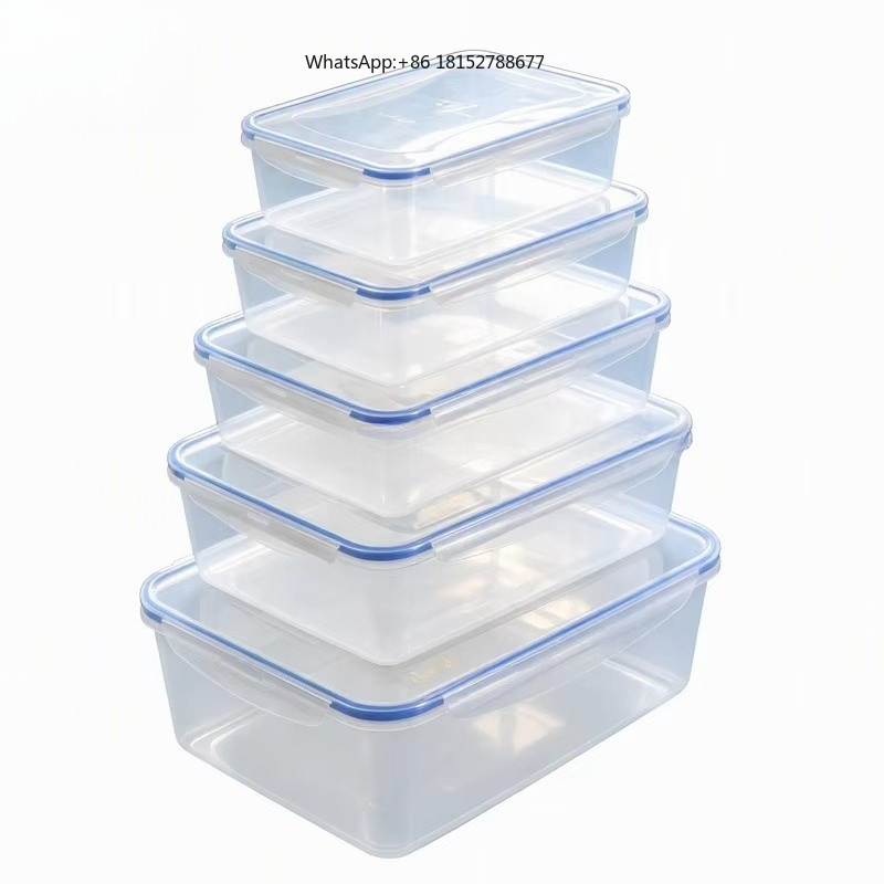 Food Storage Boxes - แม่พิมพ์กล่องเก็บอาหารแบบกำหนดเอง แม่พิมพ์กล่องพลาสติกสำหรับเก็บรักษาอาหาร แม่พิมพ์กล่องทรงสี่เหลี่ยมผืนผ้า
