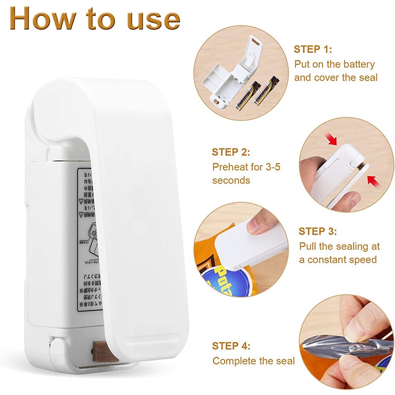 เครื่องซีลถุงความร้อนขนาดเล็กแ - Food Storage Zip Lock Bags บทวิจารณ์และราคา