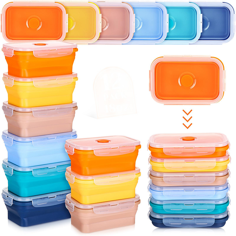 ภาชนะเก็บอาหารแบบพับได้กล่องอา - Food Storage Tupperware บทวิจารณ์และราคา