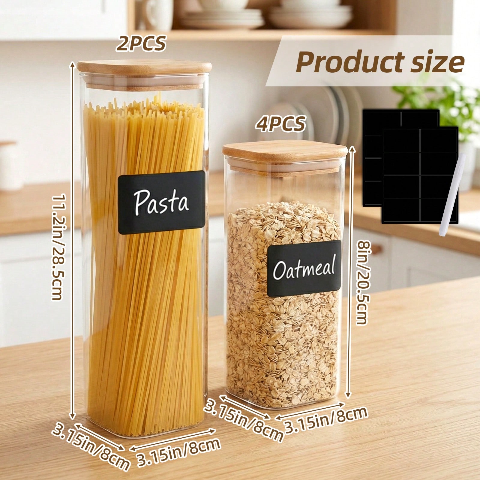 ชุดภาชนะเก็บอาหารแก้วพร้อมฝาปิ - Food Storage Glass บทวิจารณ์และราคา