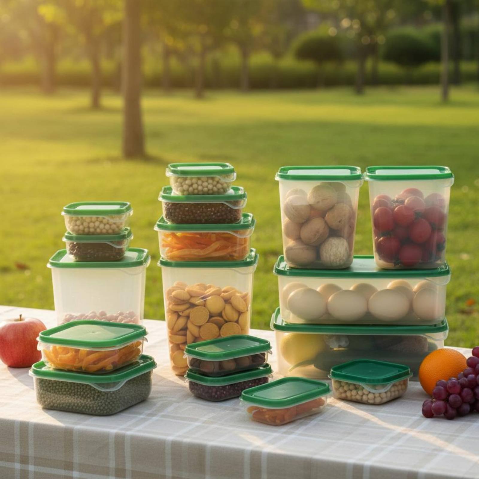 ชุดกล่องเก็บอาหารในตู้เย็น 17  - Food Storage Boxes บทวิจารณ์และราคา