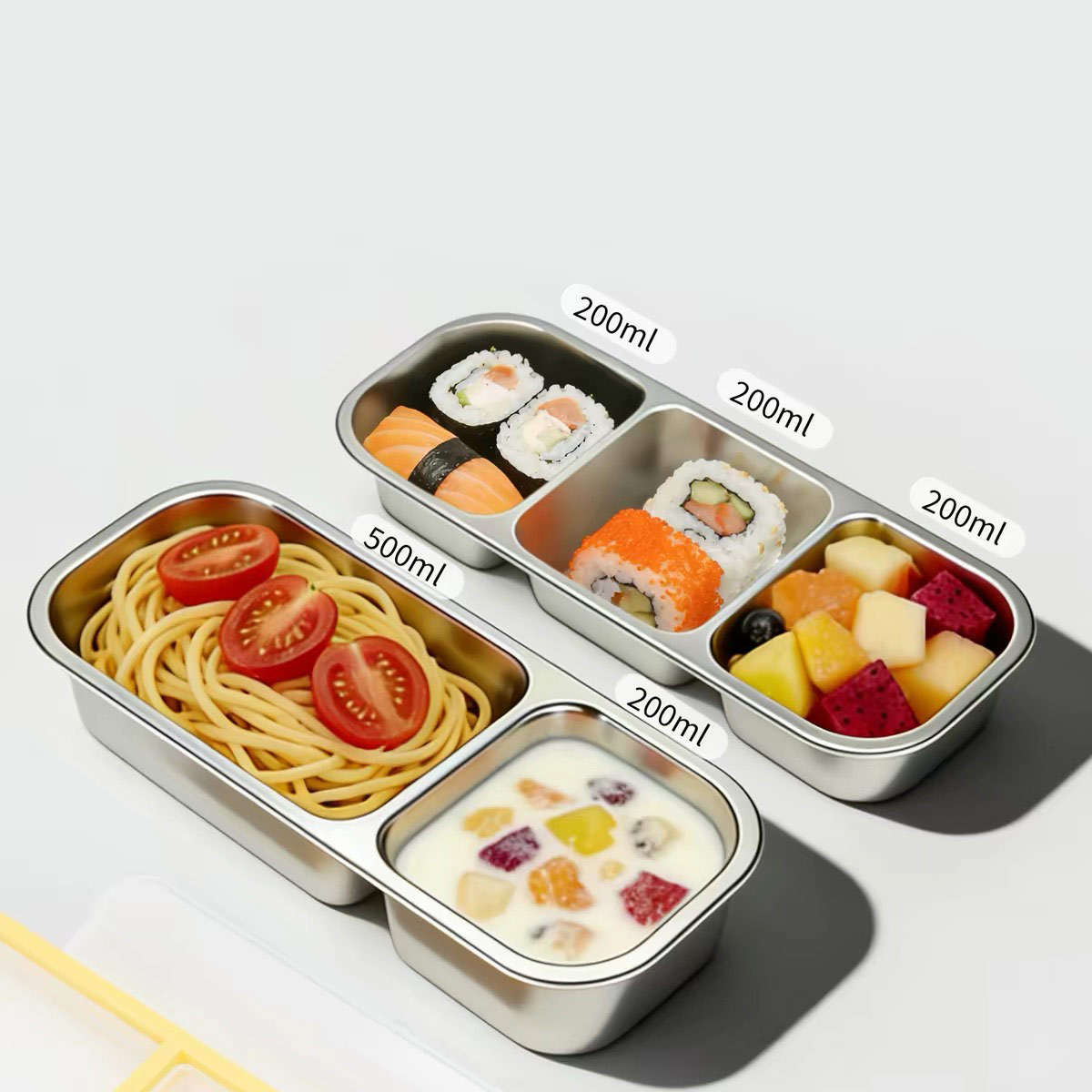 ภาชนะเก็บอาหารสแตนเลสพร้อมฝาปิ - Food Storage For Room บทวิจารณ์และราคา