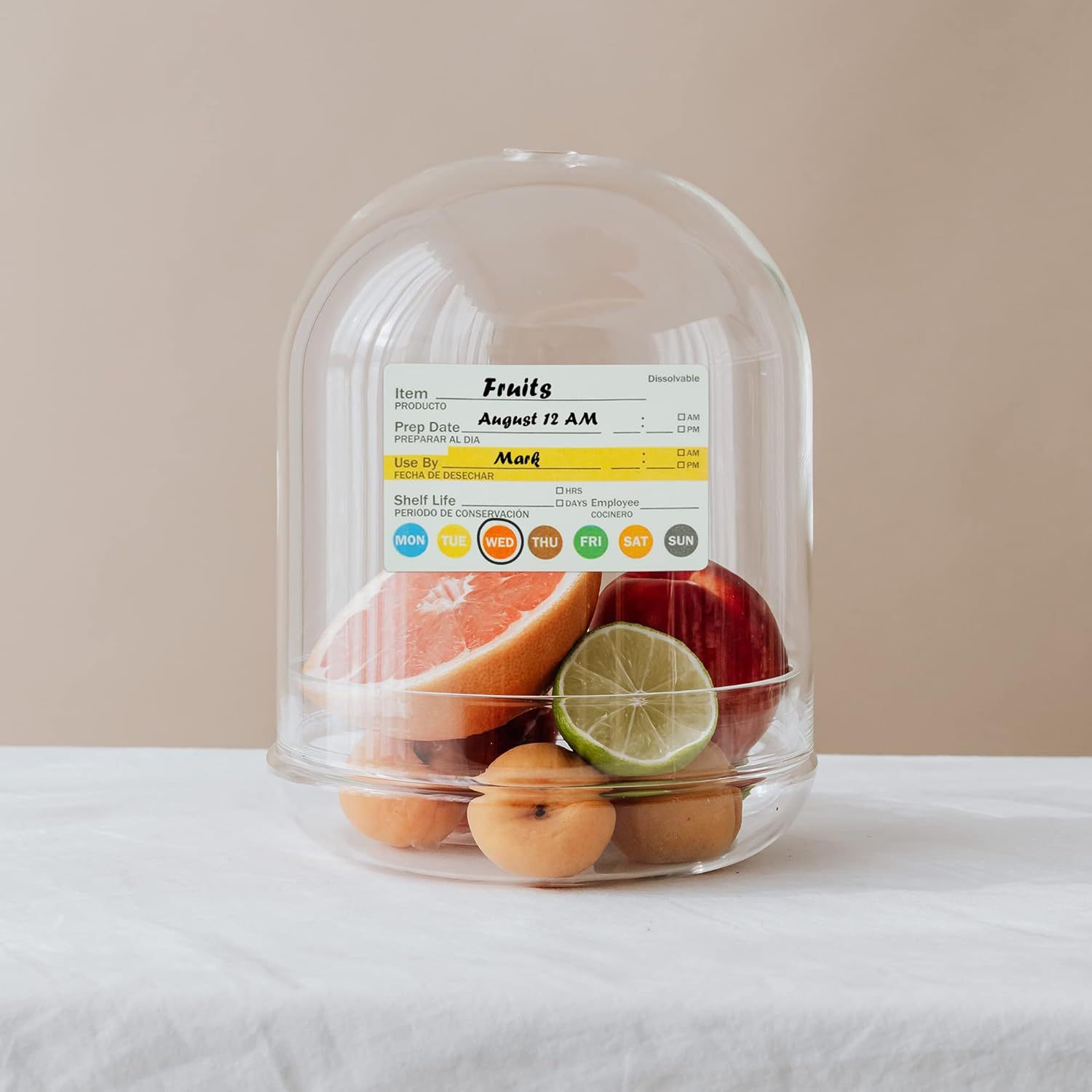 250 ชิ้น/ม้วน ป้ายวันที่อาหาร  - Food Storage Label บทวิจารณ์และราคา