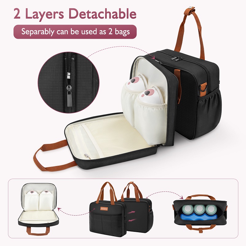 ถุงปั๊มนมที่ถอดออกได้พร้อมแพ็ค - Food Storage In Cooler บทวิจารณ์และราคา