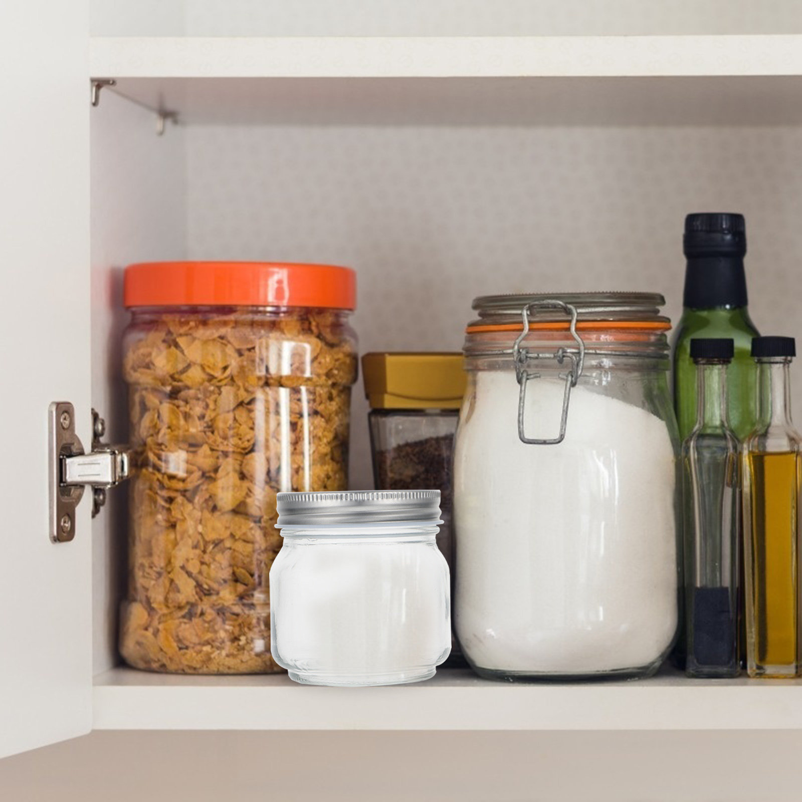 ชุดโหลแก้วเมสัน 6 ชิ้น โหลเก็บ - Food Storage Glass บทวิจารณ์และราคา