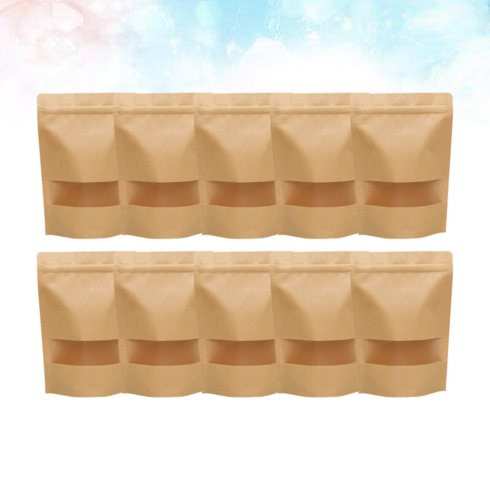50 ชิ้น ถุงซิปล็อคตั้งได้ ทำจา - Food Storage Eco Friendly บทวิจารณ์และราคา