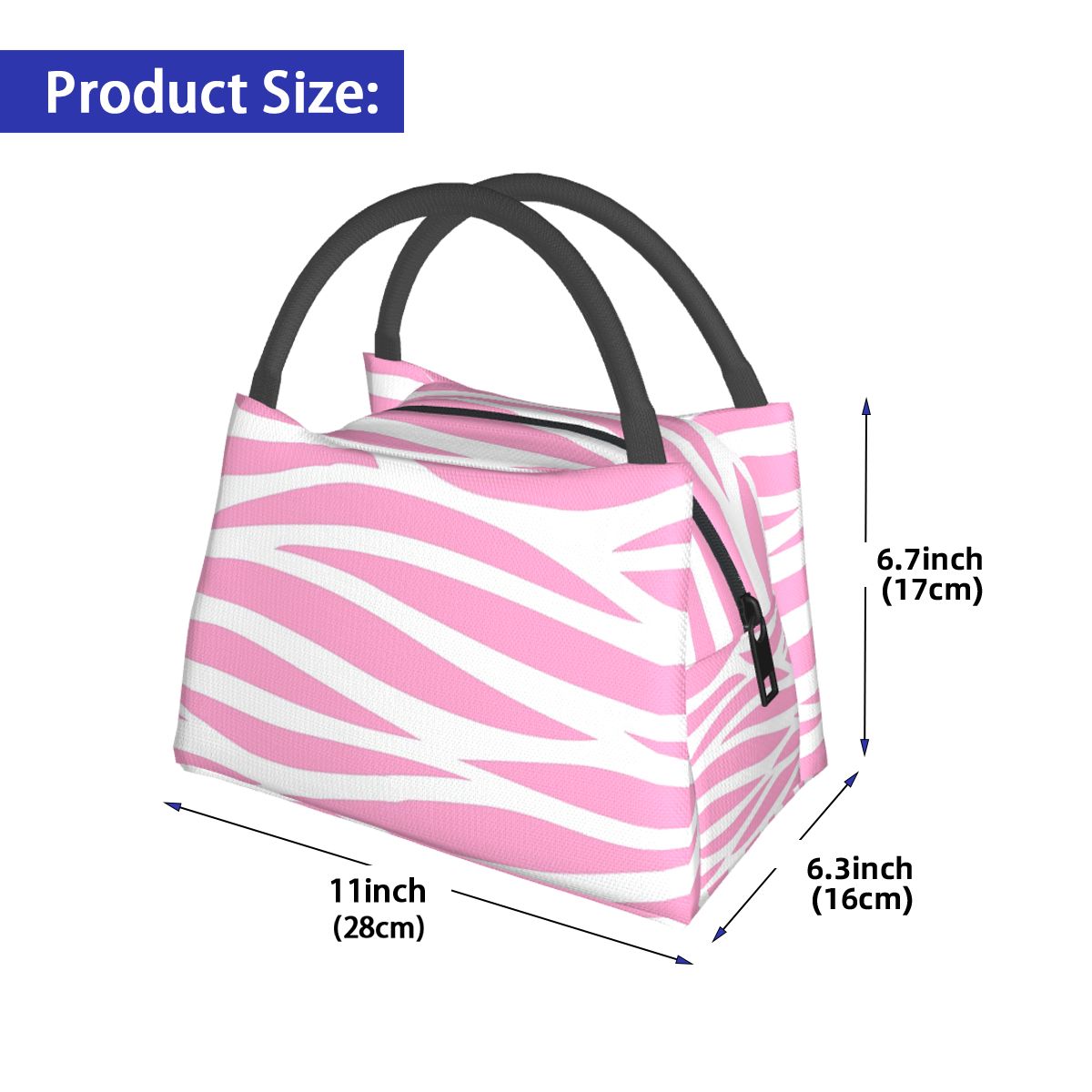 ลายม้าลายสีชมพู ลายม้าลาย ถุงใ - Zebra Food Storage บทวิจารณ์และราคา