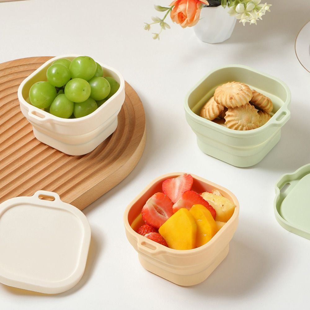 กล่องอาหารกลางวันแบบพับได้ขนาด - Food Storage Not Plastic บทวิจารณ์และราคา