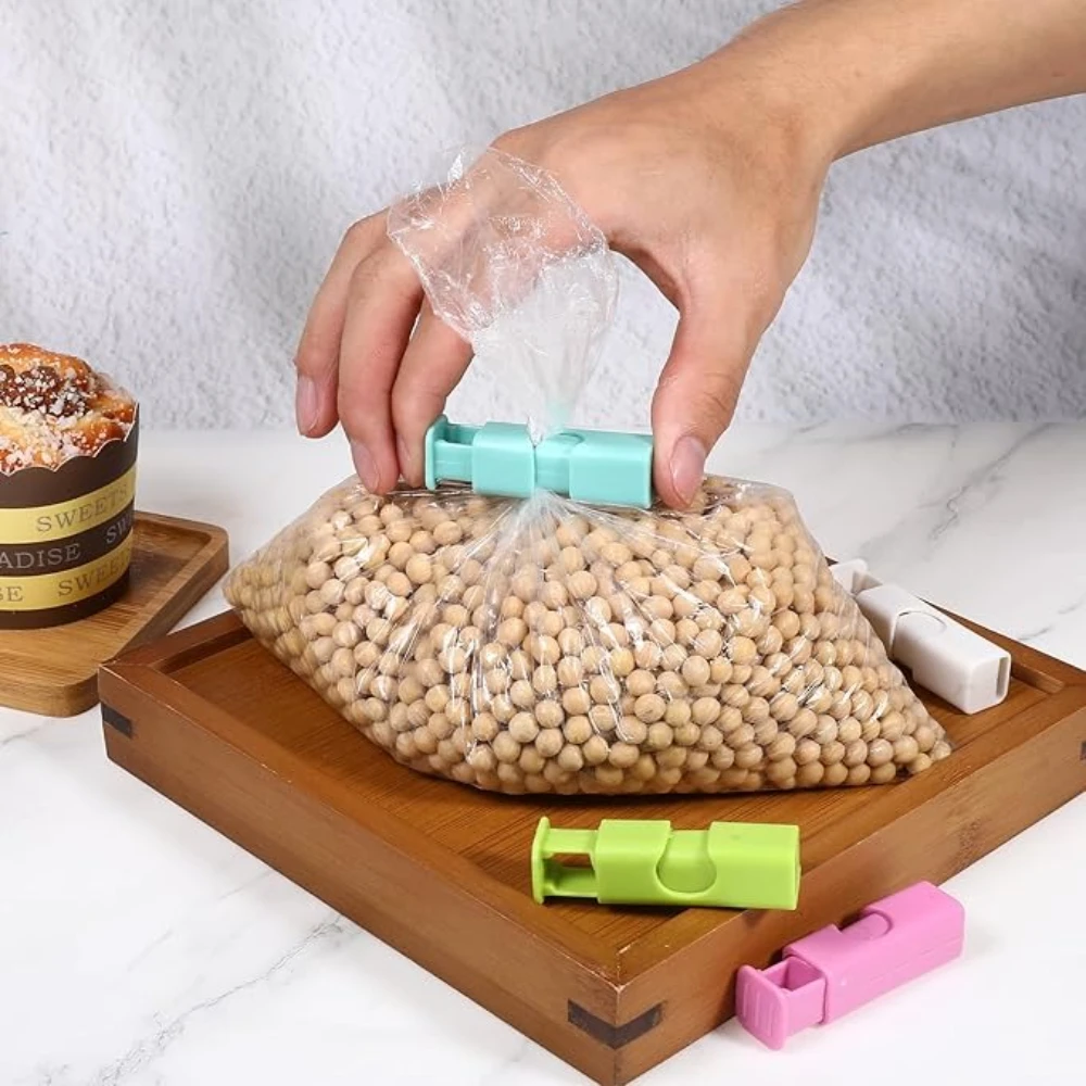 คลิปหนีบถุงอาหาร 1-60 ชิ้น คลิ - Food Storage Zip Lock Bags บทวิจารณ์และราคา