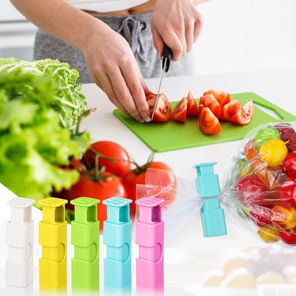 คลิปหนีบถุงอาหาร 1-60 ชิ้น คลิ - Food Storage Zip Lock Bags บทวิจารณ์และราคา