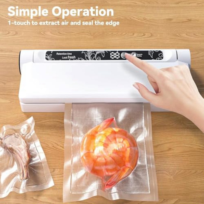 M10K เครื่องซีลสูญญากาศอาหาร,  - Food Storage Vacuum Sealer Machine บทวิจารณ์และราคา