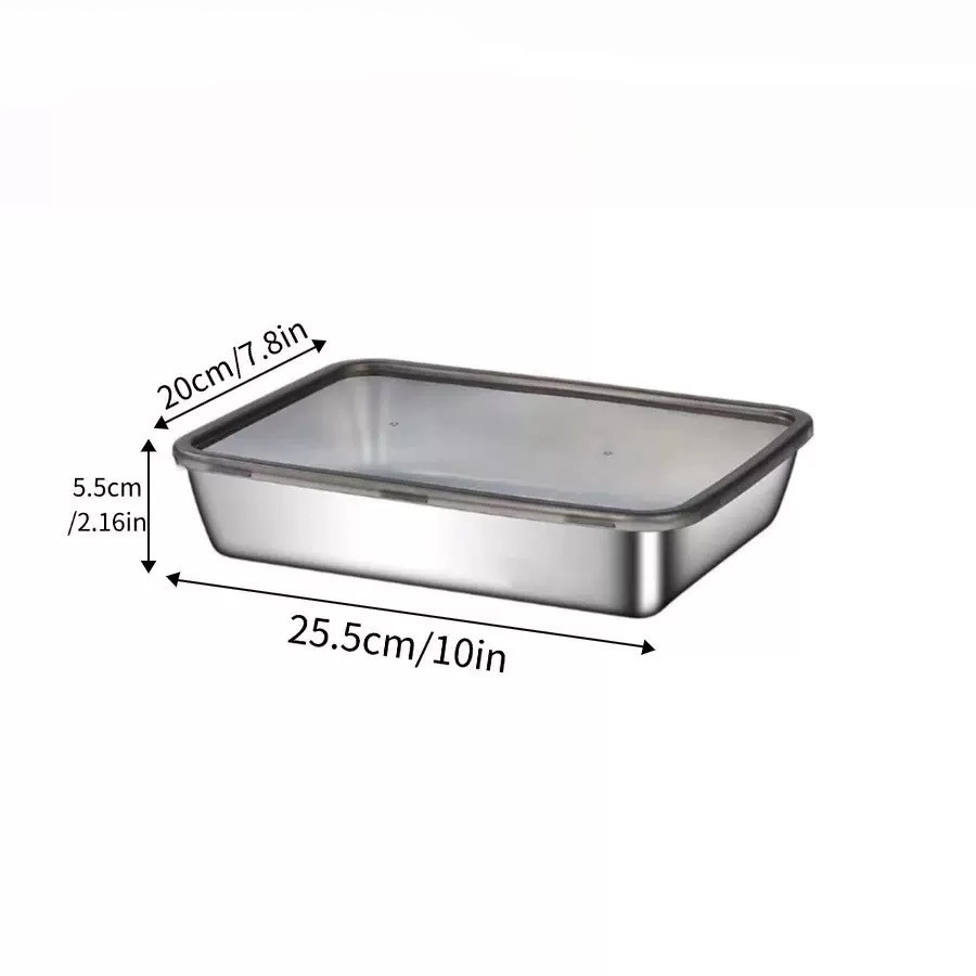 ชุดกล่องถนอมอาหารสแตนเลส 2026  - Food Storage Eco Friendly บทวิจารณ์และราคา