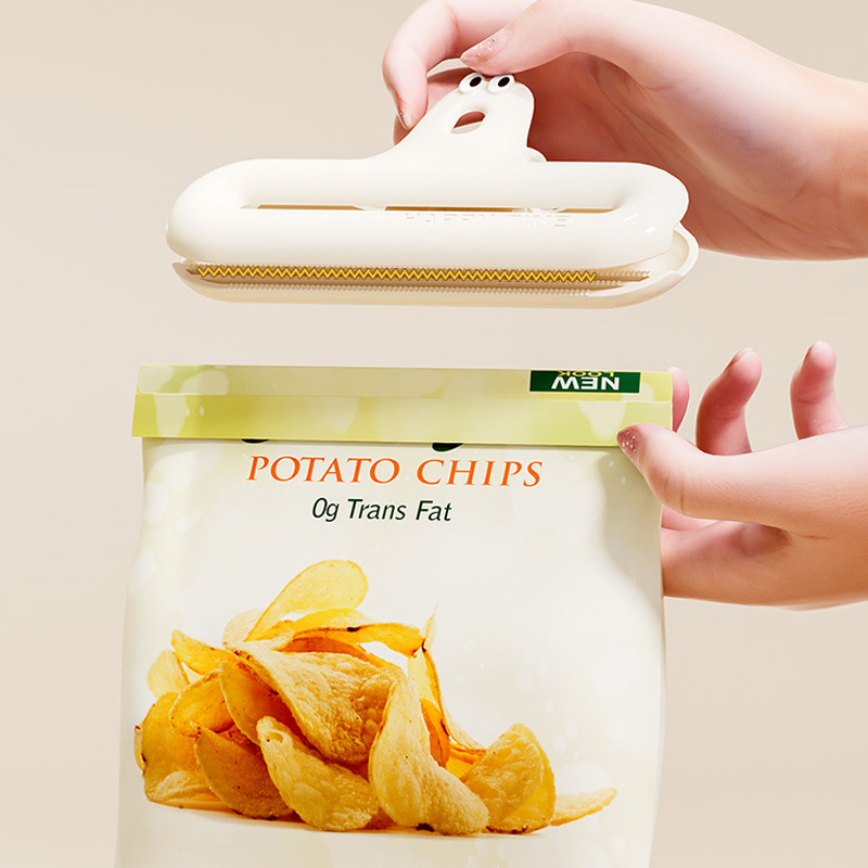 คลิปหนีบปิดถุงแบบการ์ตูน 1/4 น - Food Storage Zip Lock Bags บทวิจารณ์และราคา