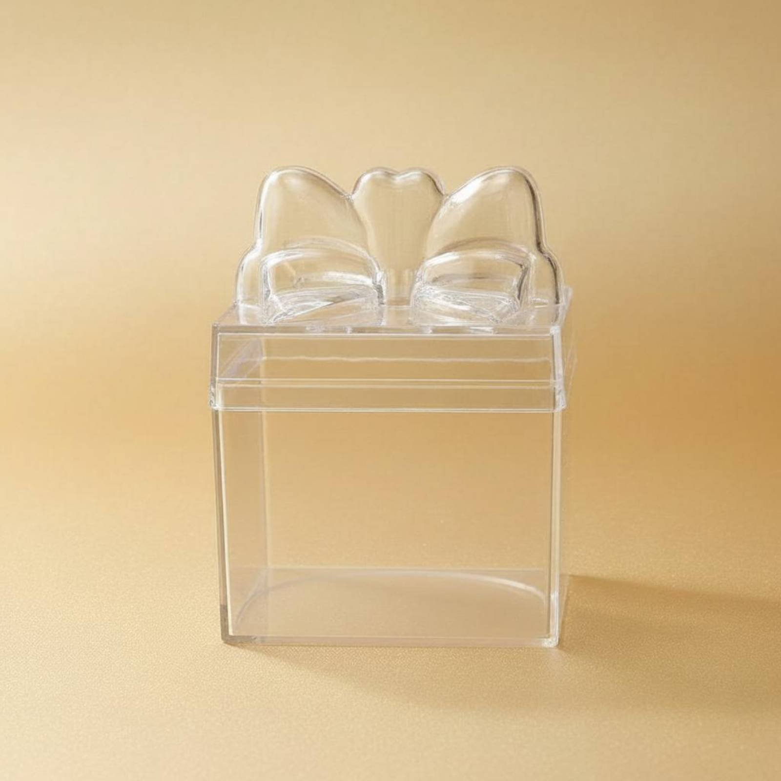 กล่องขนมพลาสติกใสพร้อมริบบิ้น  - Food Storage Boxes บทวิจารณ์และราคา