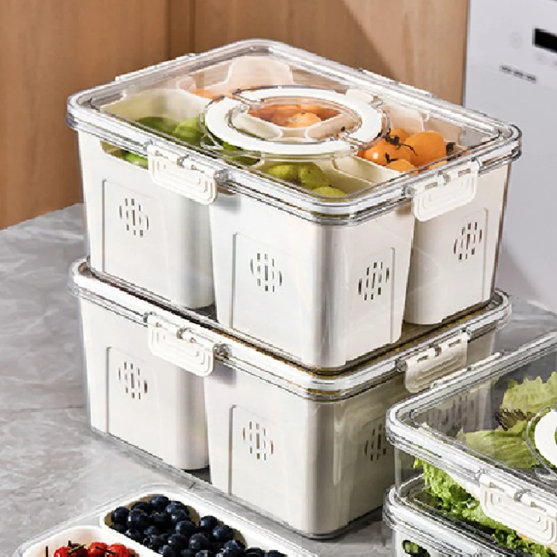 ถาดใส่ผลไม้สำหรับปิกนิกขนาดใหญ - Food Storage Boxes บทวิจารณ์และราคา