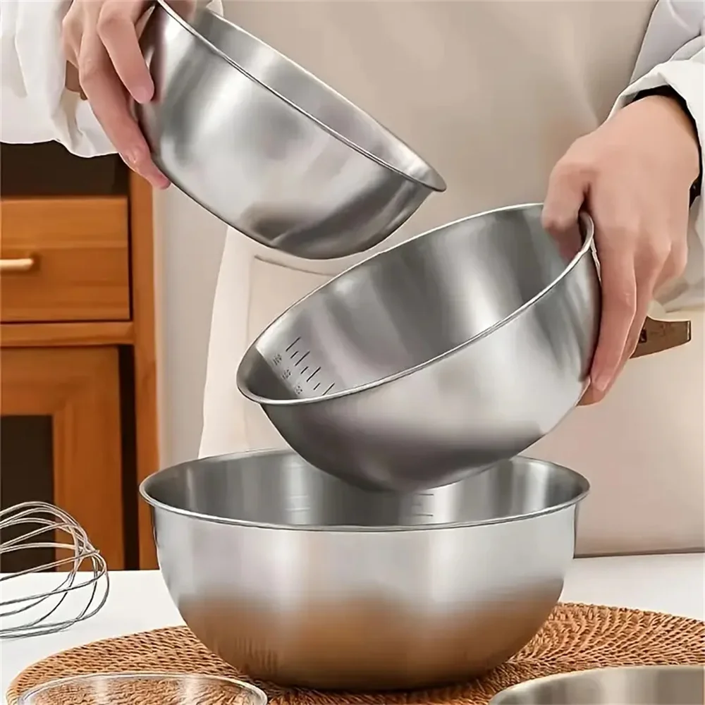ชุดชามสแตนเลส 1-3 ใบ พร้อมสเกล - Food Storage Eco Friendly บทวิจารณ์และราคา