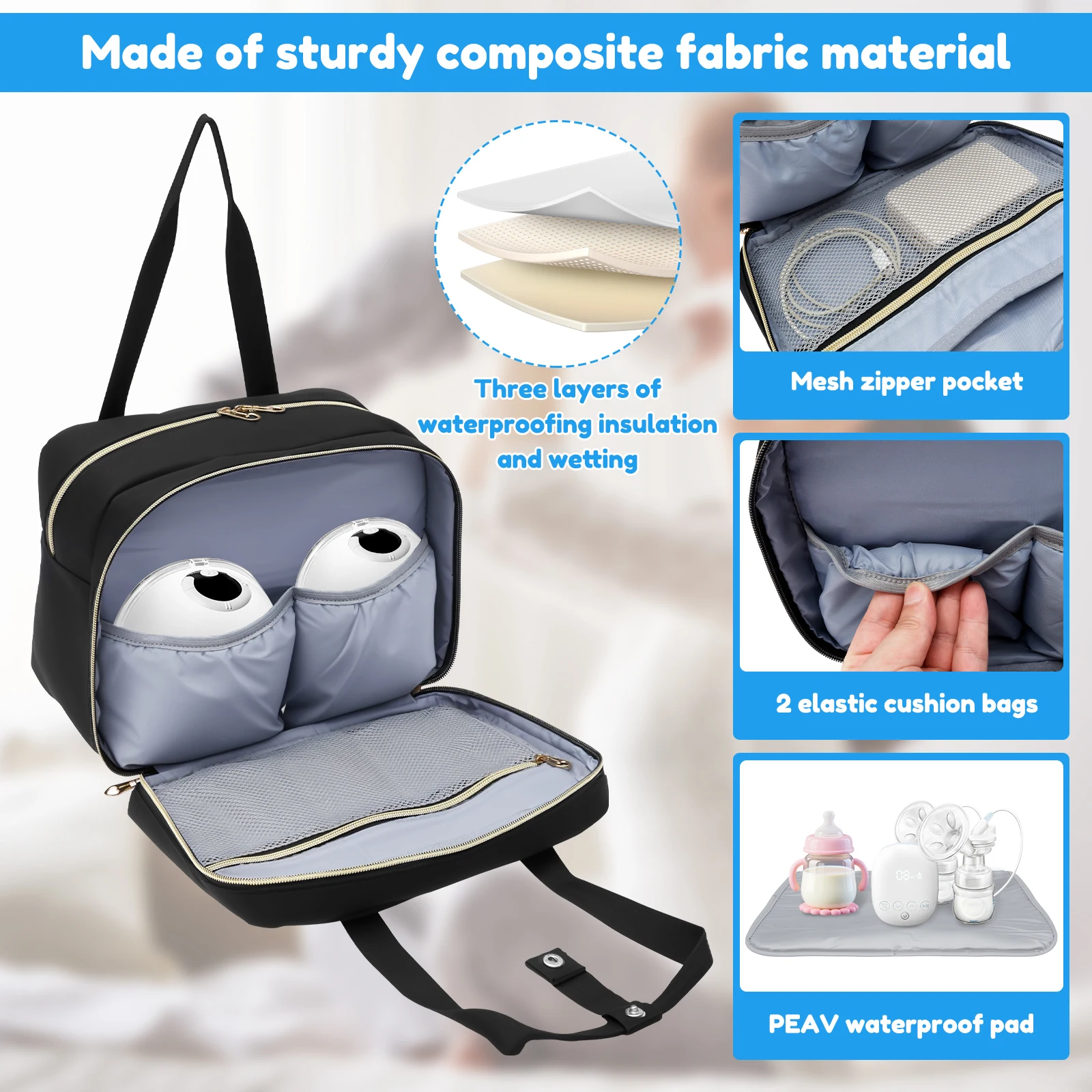 กระเป๋าเก็บน้ำนมแม่พร้อมแผ่นน้ - Food Storage In Cooler บทวิจารณ์และราคา