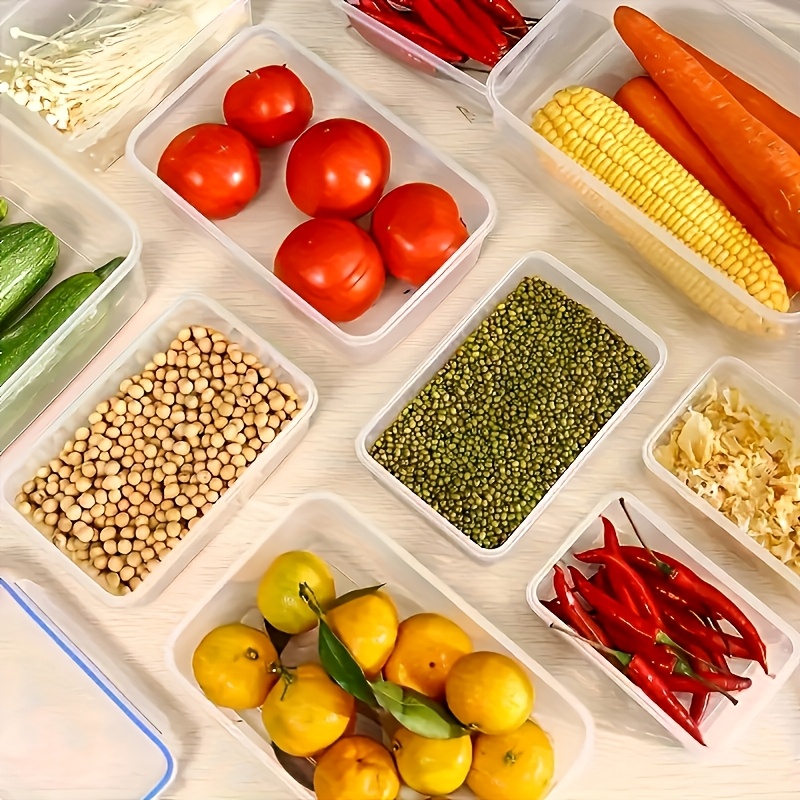 ชุด 8 ชิ้น ประกอบด้วย 4 กล่องแ - Food Storage For Room บทวิจารณ์และราคา