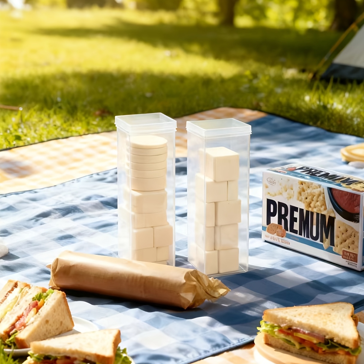 กล่องเก็บอาหารทรงสี่เหลี่ยมใสแ - Food Storage For Room บทวิจารณ์และราคา