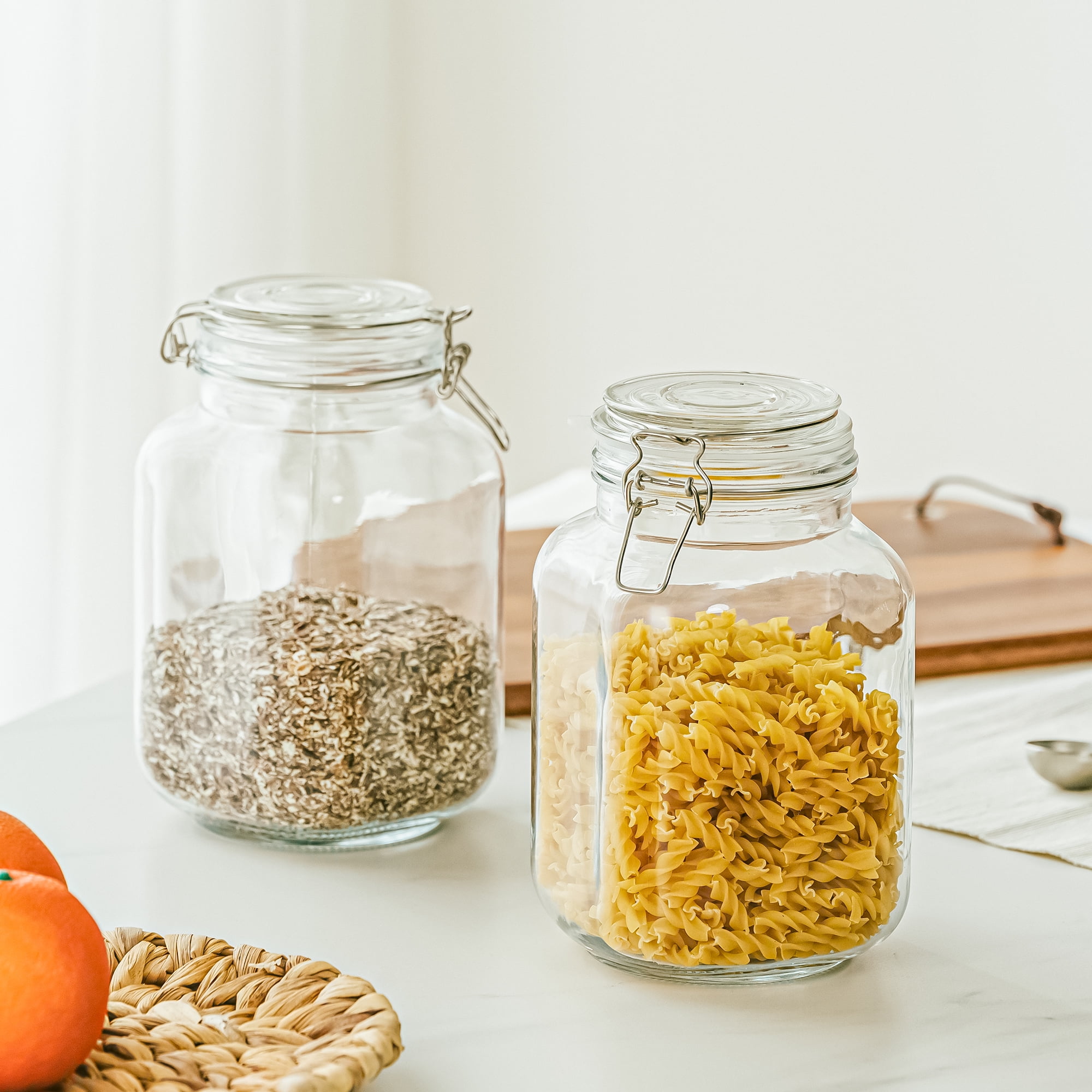โหลแก้วสำหรับเก็บอาหารแบบปิดสน - Food Storage Glass บทวิจารณ์และราคา