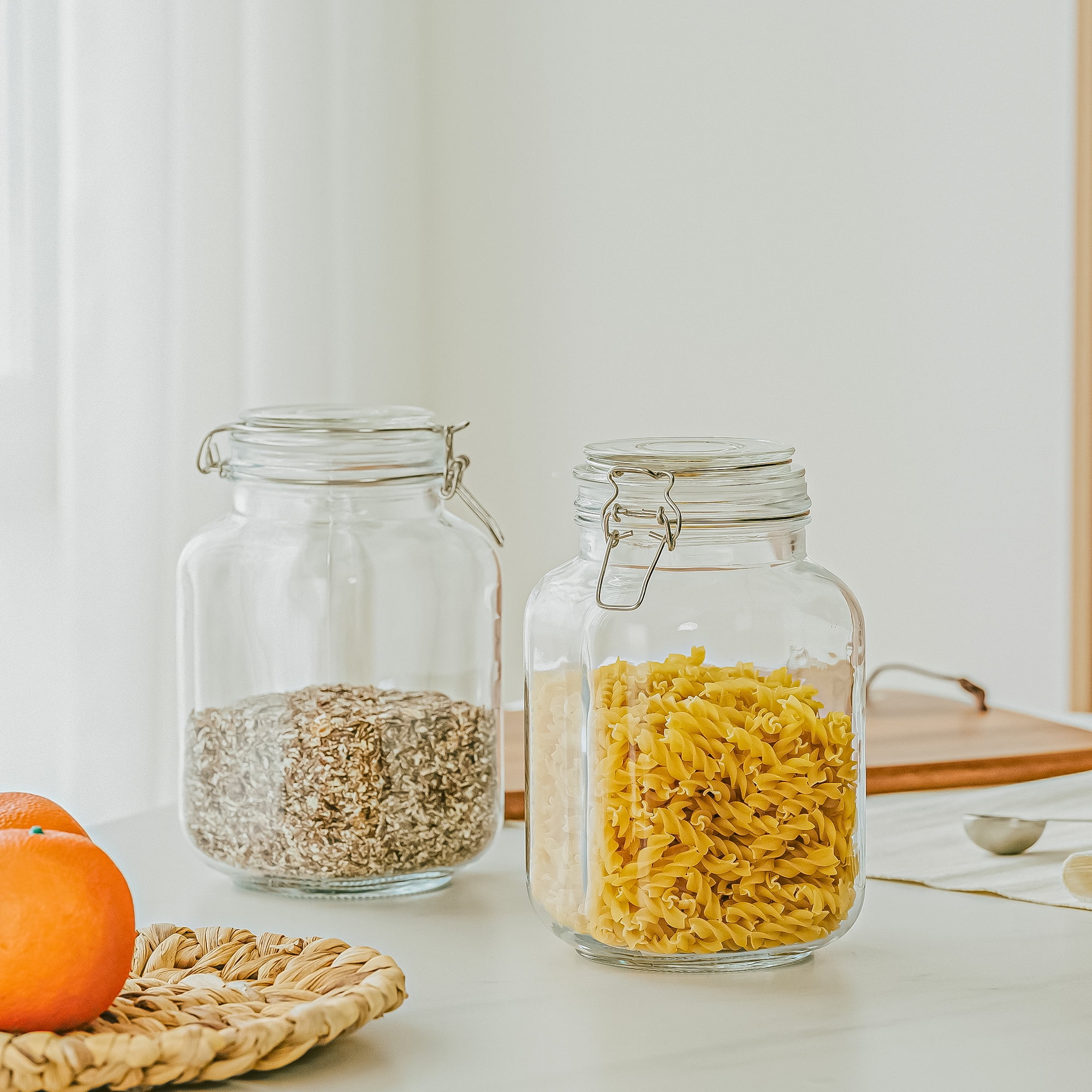 โหลแก้วสำหรับเก็บอาหารแบบปิดสน - Food Storage Glass บทวิจารณ์และราคา