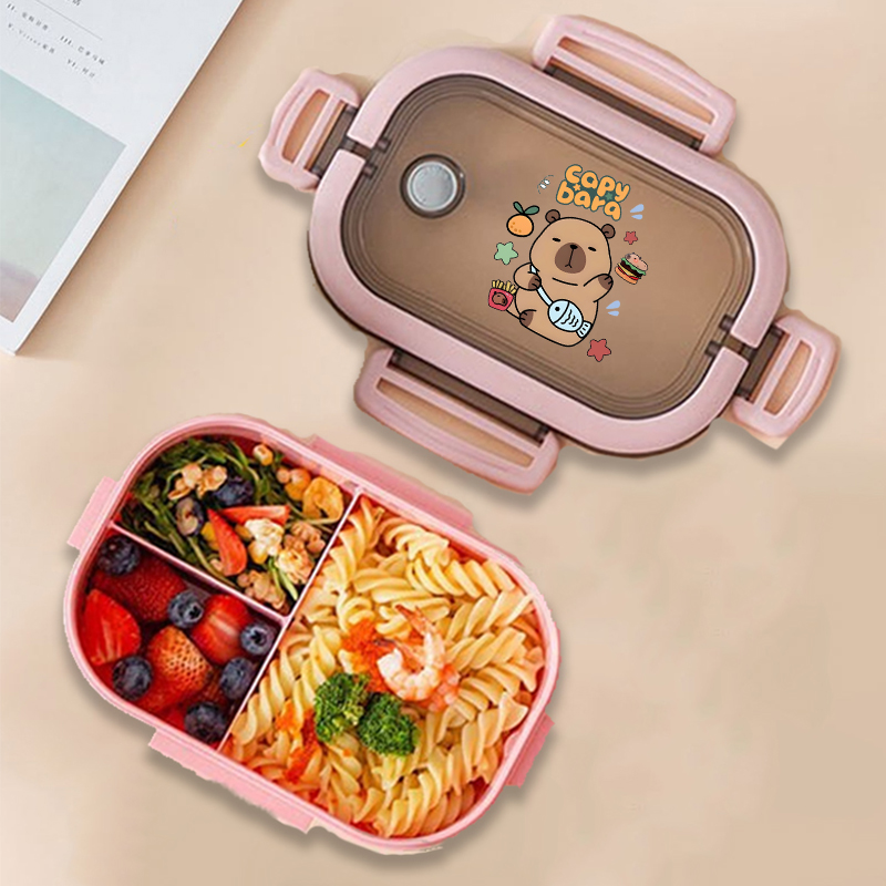 กล่องข้าวกลางวันลายคาปิบาร่า ล - Food Storage For Room บทวิจารณ์และราคา