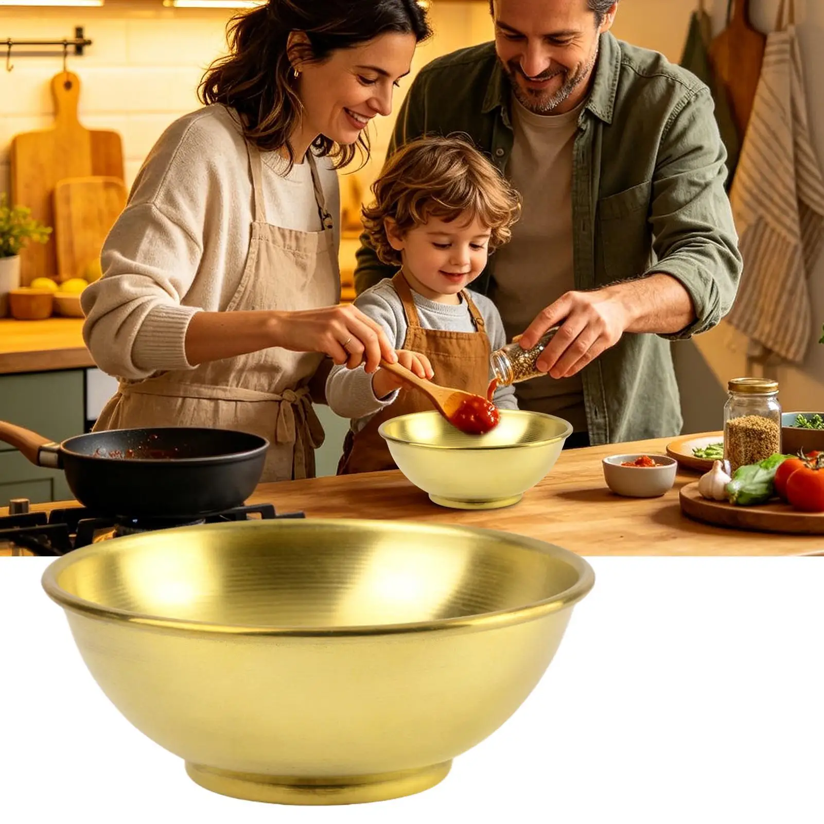ชามทองแดงขนาดใหญ่ ภาชนะเก็บของ - Food Storage Eco Friendly บทวิจารณ์และราคา