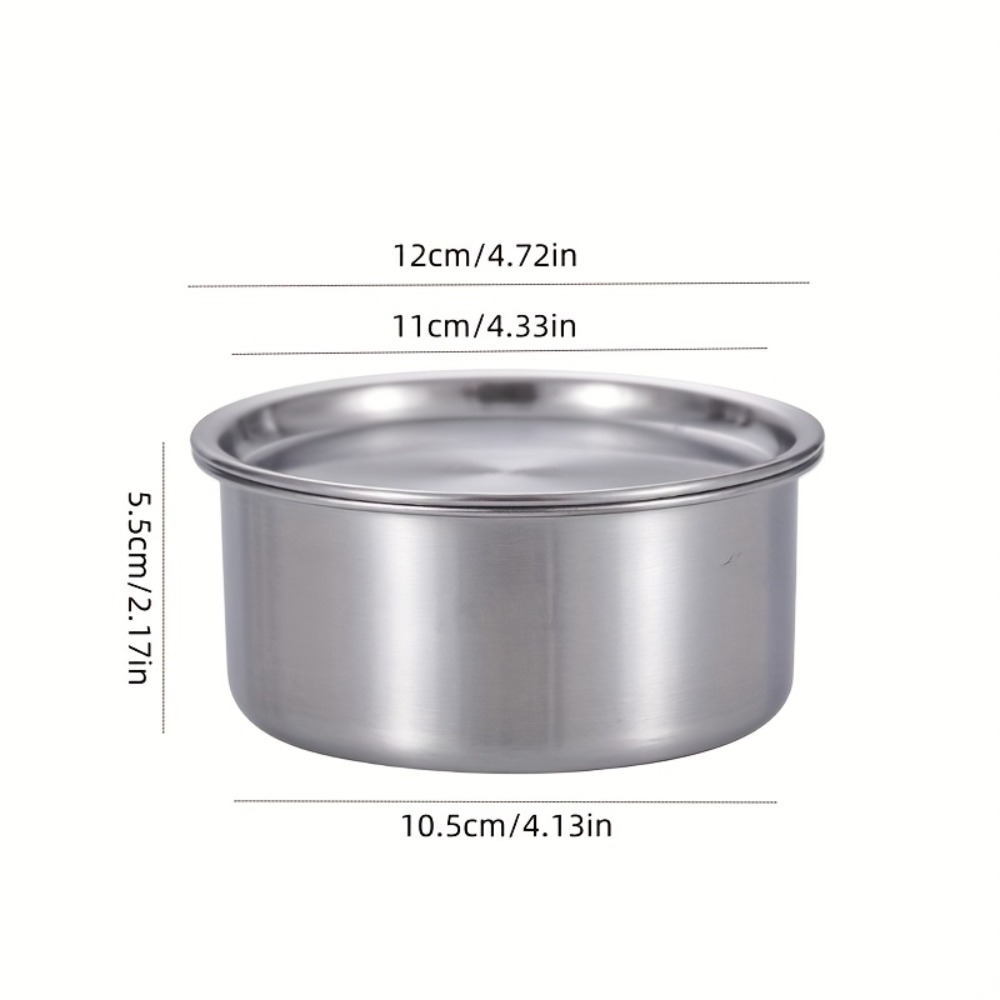 ถ้วยสแตนเลส 304 พร้อมฝาปิด สำห - Food Storage Eco Friendly บทวิจารณ์และราคา