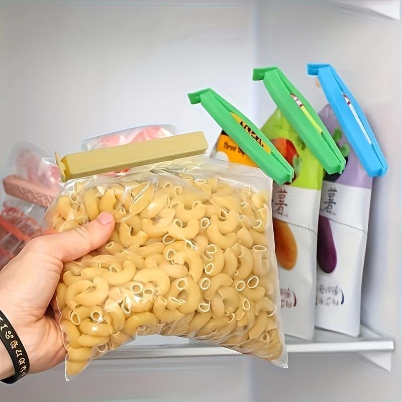 คลิปหนีบปิดถุงอาหารหลากสี 10/2 - Food Storage Zip Lock Bags บทวิจารณ์และราคา