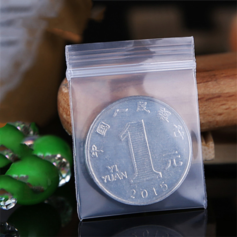 100 ชิ้นโปร่งใสมินิพลาสติกขนาด - Food Storage Zip Lock Bags บทวิจารณ์และราคา