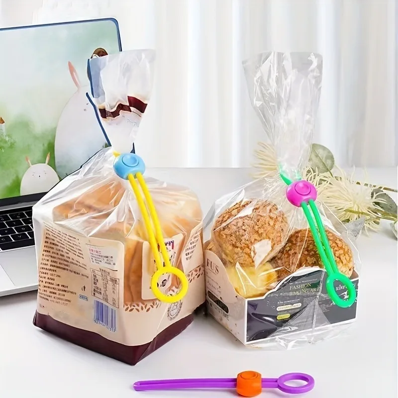 5/10ชิ้นคลิปหนีบเก็บอาหารแบบพก - Food Storage Zip Lock Bags บทวิจารณ์และราคา