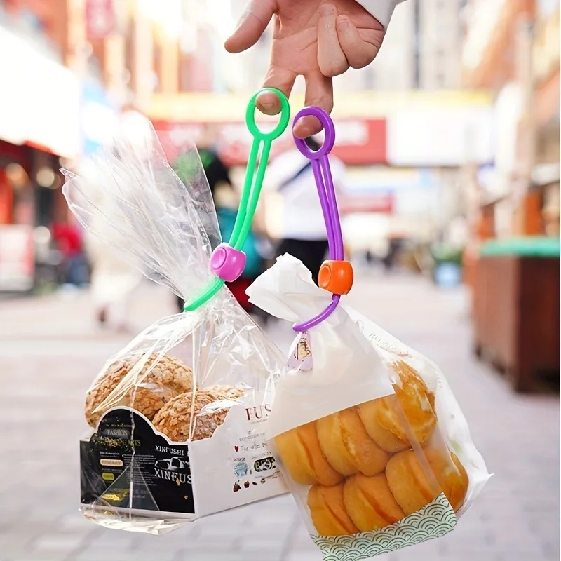 5/10ชิ้นคลิปหนีบเก็บอาหารแบบพก - Food Storage Zip Lock Bags บทวิจารณ์และราคา