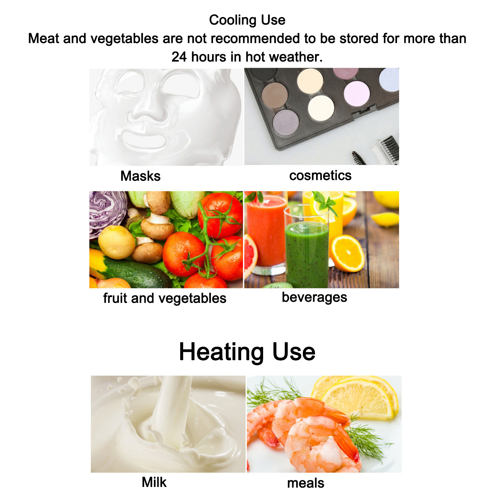 ตู้เย็นขนาดเล็ก 6 ลิตร แบบพกพา - Portable Food Warmer บทวิจารณ์และราคา