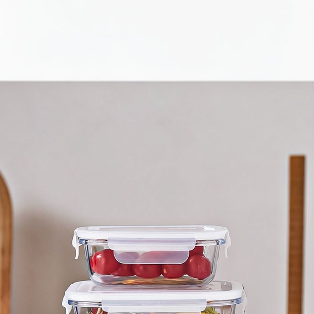 กล่องอาหารกลางวันแบบแบ่งช่อง ท - Food Storage Glass บทวิจารณ์และราคา