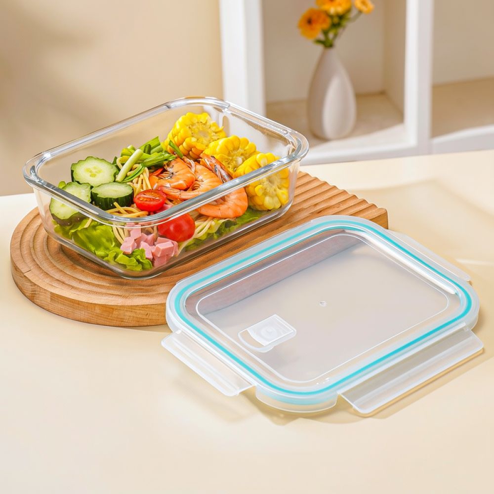 กล่องอาหารกลางวันแบบแบ่งช่อง ท - Food Storage Glass บทวิจารณ์และราคา