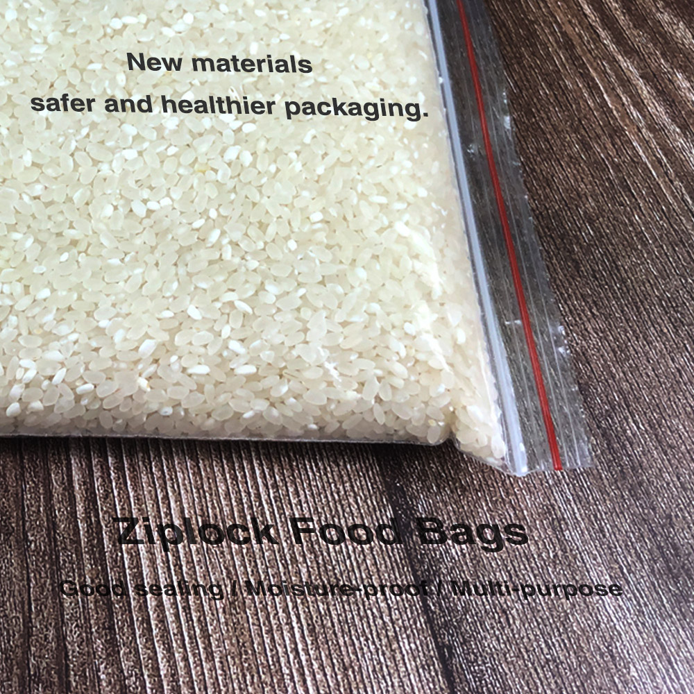 100 ชิ้น/แพ็ค Resealable ซิปล็ - Food Storage Zip Lock Bags บทวิจารณ์และราคา