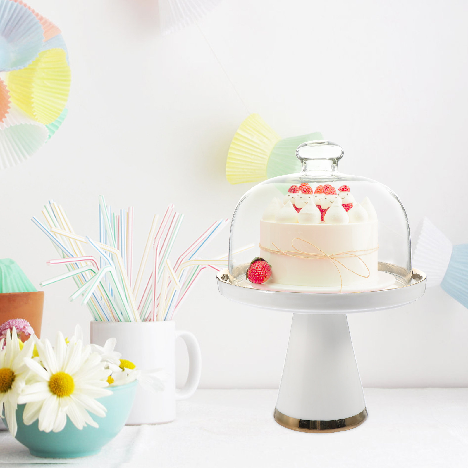 ชุดถาดเสิร์ฟอาหารเซรามิกพร้อมฝ - Food Storage Glass บทวิจารณ์และราคา