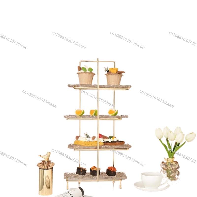 ถาดขนมหลายชั้น แก้วใส สไตล์ยุโ - Food Storage Glass บทวิจารณ์และราคา