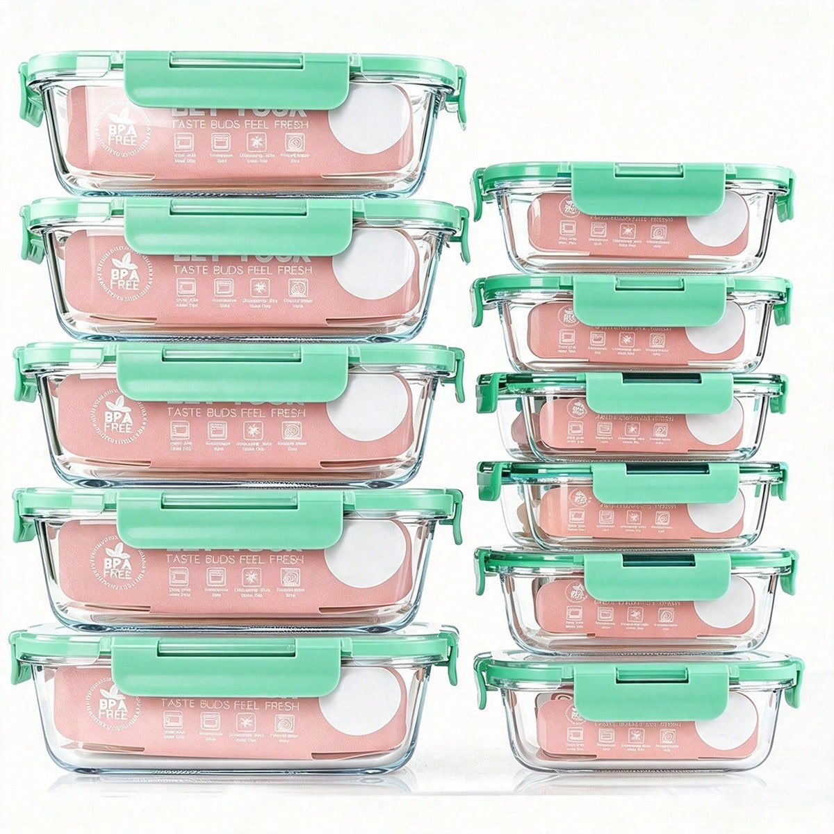ชุดกล่องแก้วสำหรับเตรียมอาหาร  - Food Storage Glass บทวิจารณ์และราคา