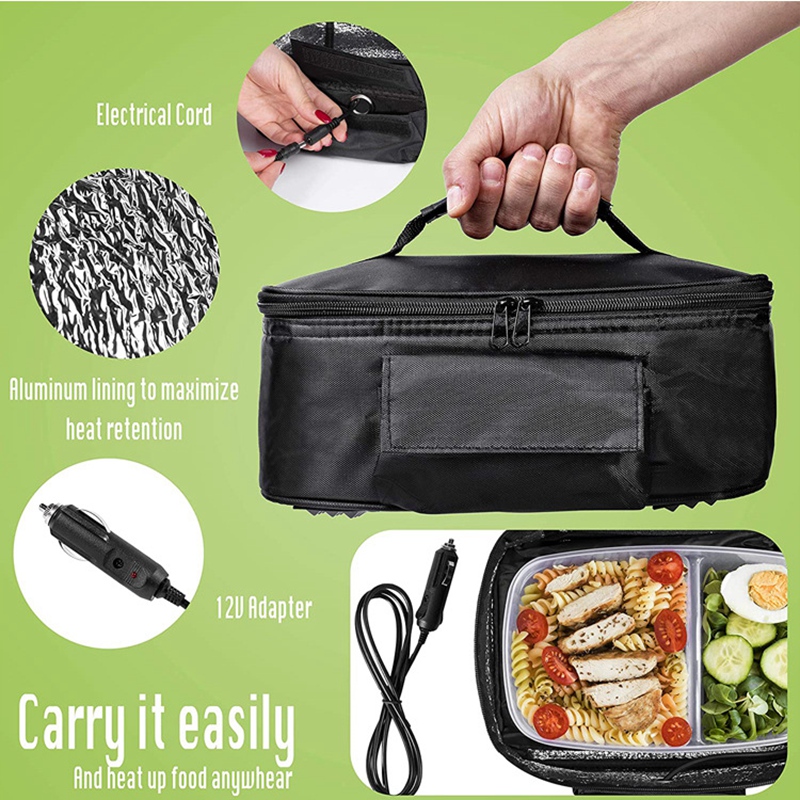 B82B-เครื่องอุ่นอาหารแบบพกพาเค - Portable Food Warmer บทวิจารณ์และราคา