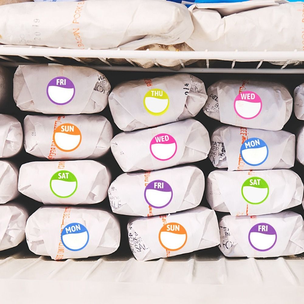 สติ๊กเกอร์กระดาษแบบใหม่ 500 ชิ - Food Storage Label บทวิจารณ์และราคา