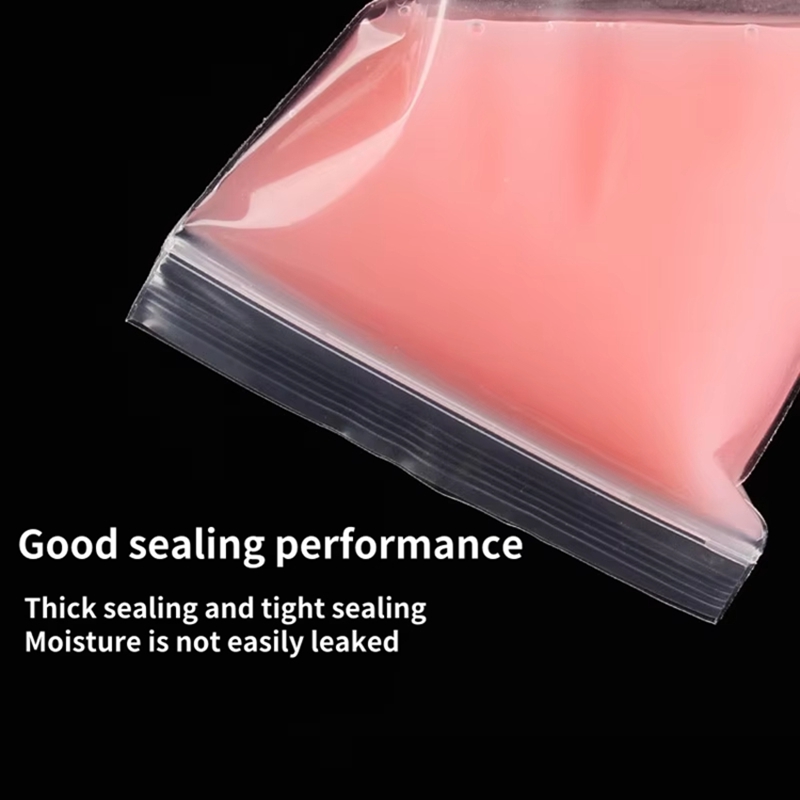 ถุงซิปล็อคใส 100 ชิ้น สำหรับเก - Food Storage Zip Lock Bags บทวิจารณ์และราคา