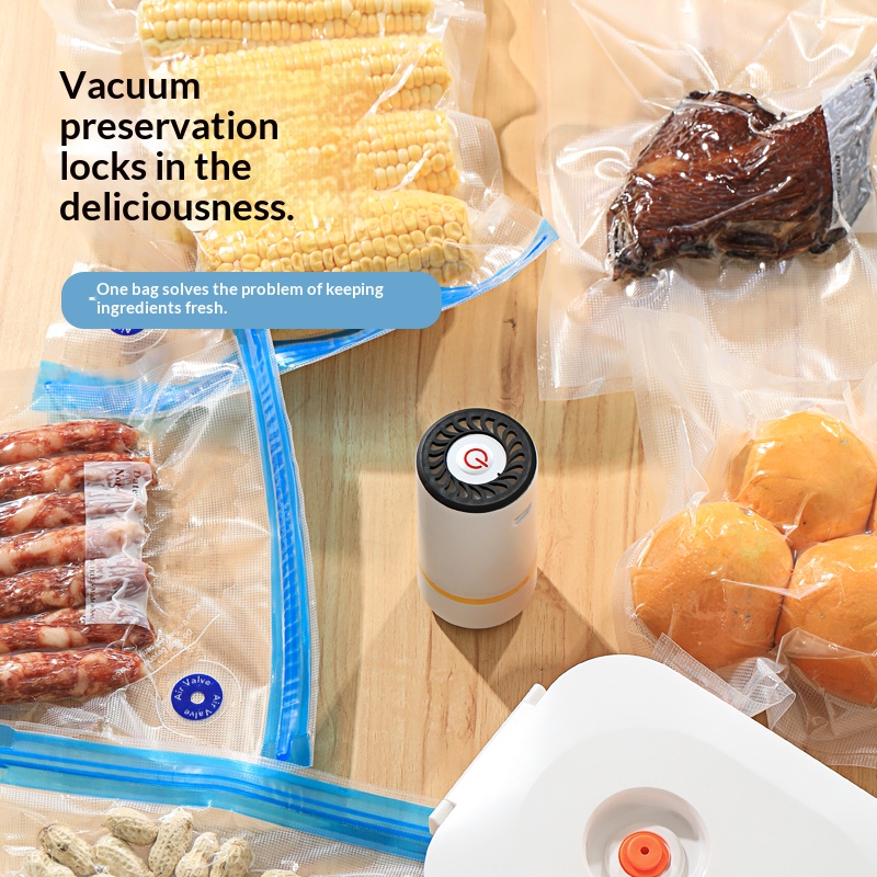 ถุงเก็บอาหารสุญญากาศแบบใช้ซ้ำไ - Food Storage Vacuum Sealer Machine บทวิจารณ์และราคา