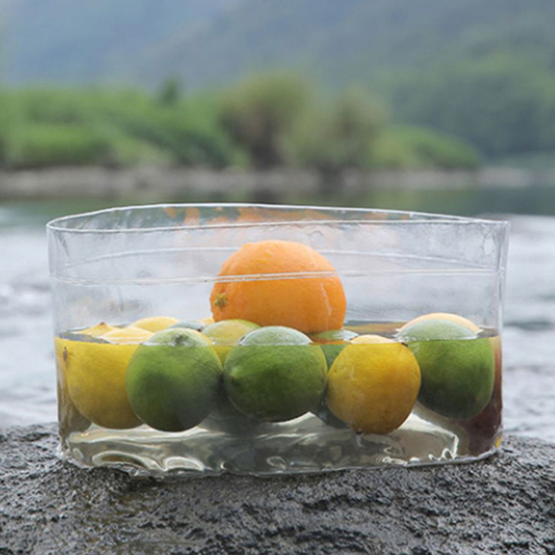 (Ce14) ถังใสแบบพับได้ ตะกร้าผล - Food Storage Not Plastic บทวิจารณ์และราคา
