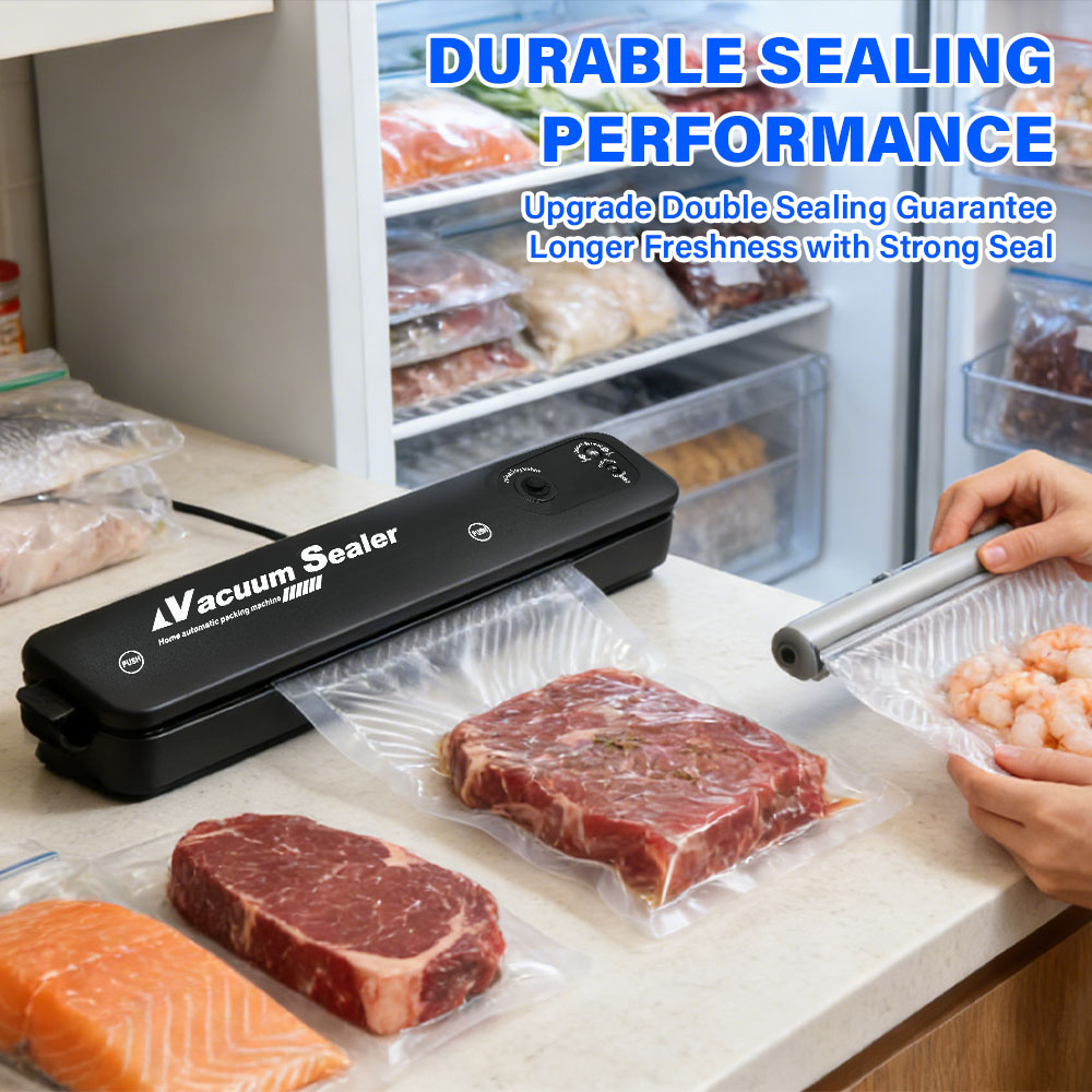 เครื่องซีลสูญญากาศแบบพกพาสำหรั - Food Storage Vacuum Sealer Machine บทวิจารณ์และราคา