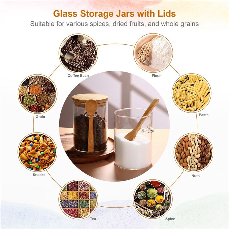 J1UL1N โหลแก้วใสสำหรับเก็บของ  - Food Storage Glass บทวิจารณ์และราคา